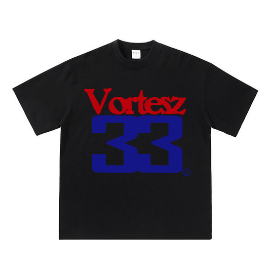33 VORTESZ TEE [BLACK]