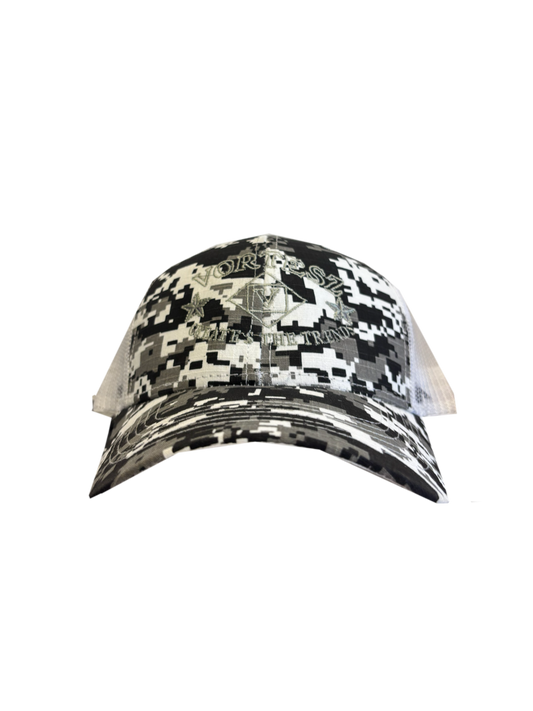 LOGO CAMO CAP [WHITE]