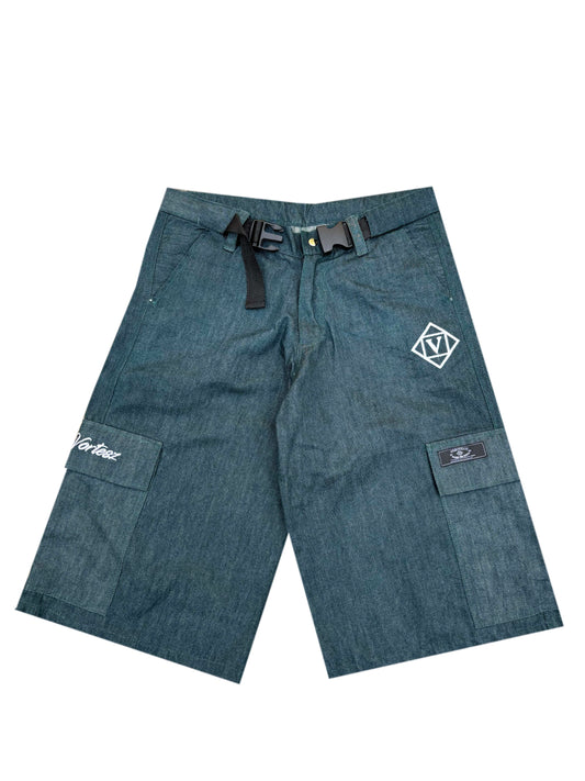 Vortesz Cargo Jorts [TEAL GREEN]